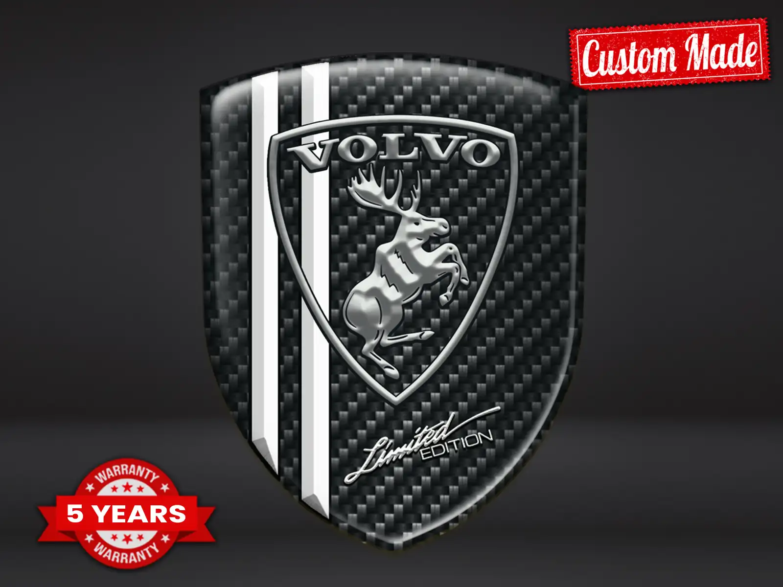 Volvo Banners Parabrisas Auto Estilo Premium Alta Calidad